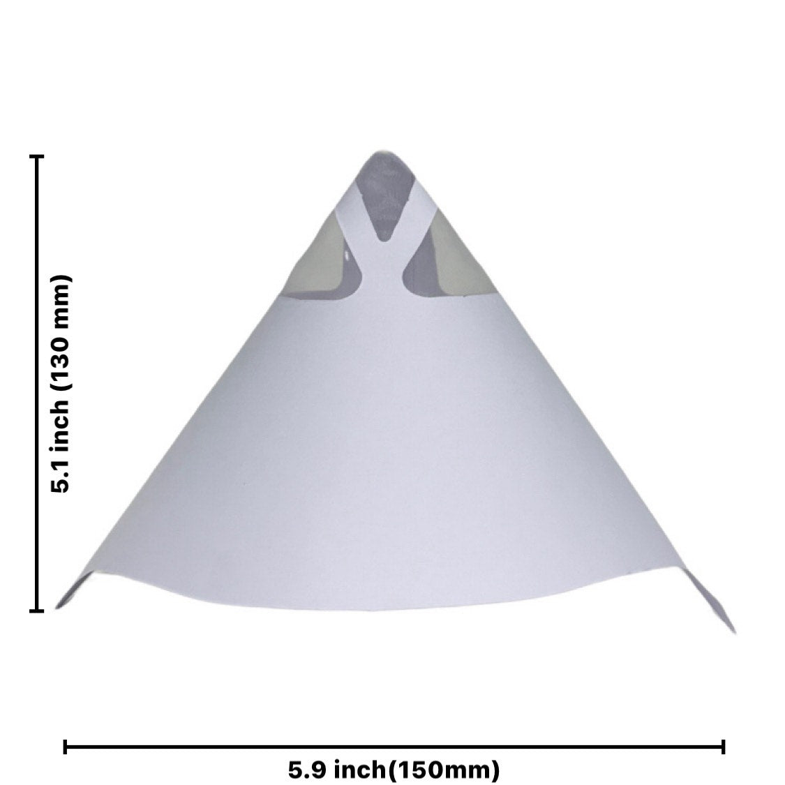 1000 Pack of Paint Filter with 190 micron Fine Mesh Filter Paper Paint Strainer Cone
