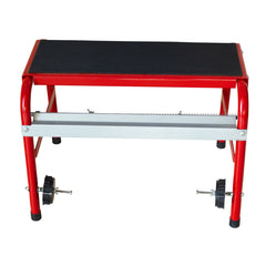 18" Portable Step Stool Masking Machine, Holds Auto Masking Paper & Tape