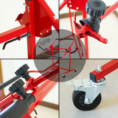 Auto Body Adjustable Rotating Painting Rack Repair Stand For Bumper Car Tools