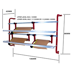 Masking Paper Dispenser Machine Wall Mount Auto Paint Adjustable