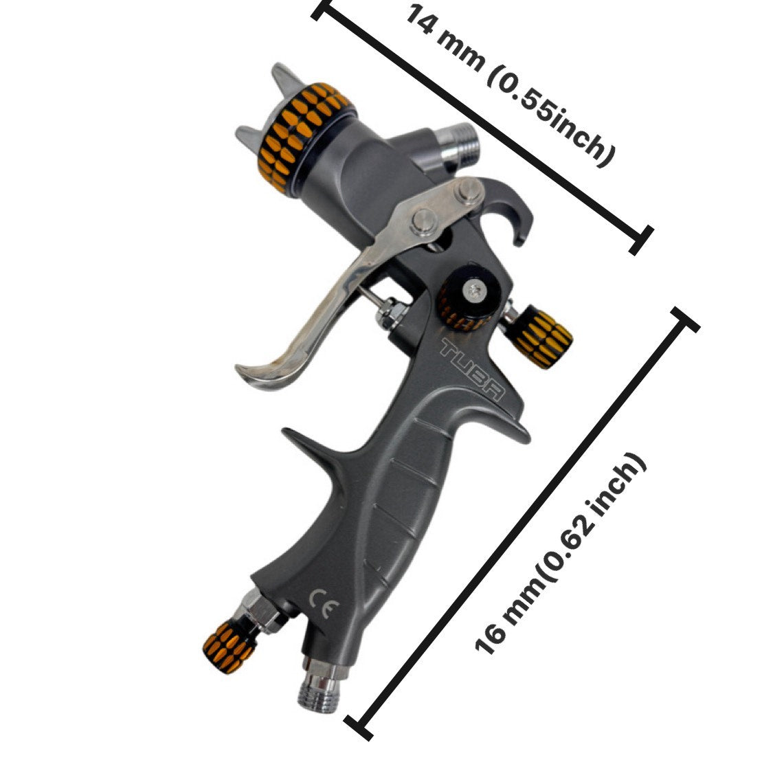 HVLP Gravity Paint Gun Sprayer