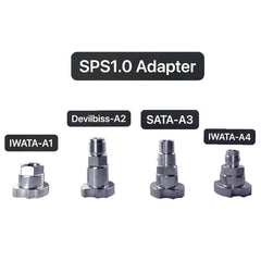 Paint Spray Gun Adapter PPS SPS System Male Female Iwata Devilbiss Sata Iwata