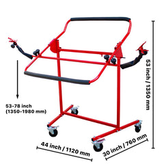 Auto Body Adjustable Rotating Painting Rack Repair Stand For Bumper Car Tools