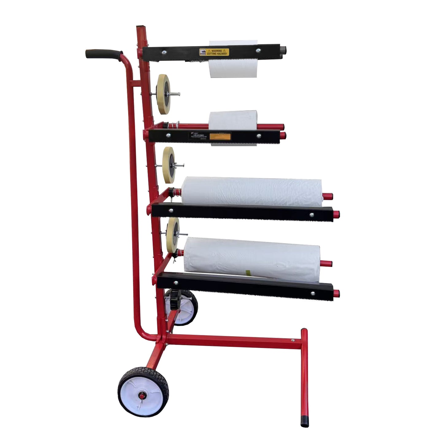 Haivey  Mobile Tree Style Masking Paper Machine Dispenser Stand Multiple Rolls Tape