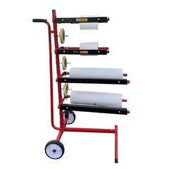 Haivey  Mobile Tree Style Masking Paper Machine Dispenser Stand Multiple Rolls Tape