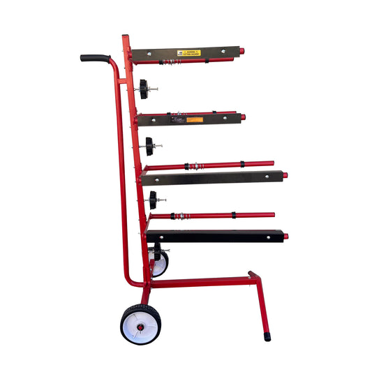 Haivey  Mobile Tree Style Masking Paper Machine Dispenser Stand Multiple Rolls Tape