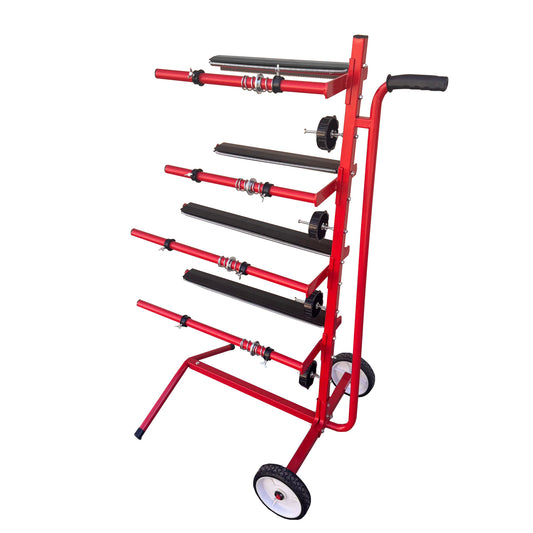 Haivey  Mobile Tree Style Masking Paper Machine Dispenser Stand Multiple Rolls Tape