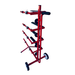Haivey  Mobile Tree Style Masking Paper Machine Dispenser Stand Multiple Rolls Tape