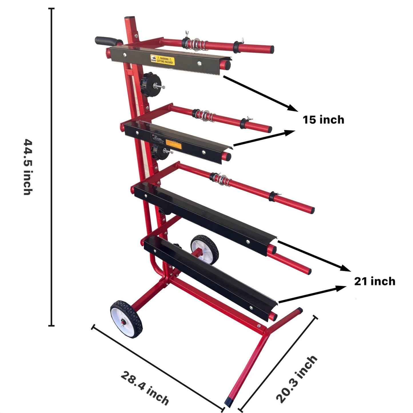 Haivey  Mobile Tree Style Masking Paper Machine Dispenser Stand Multiple Rolls Tape