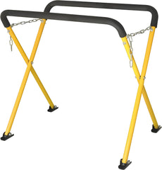 Haivey  Heavy Duty Work Stand Bench portable adjustable Paint Door Fender Hood Bumper Yellow