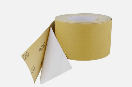 2 3/4in 40 80 150 Grit Golden PSA Sticky Longboad Sandpaper Continue Roll 25yard