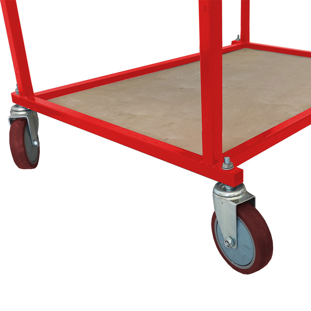 Haivey Auto Body Work Parts Trolley Bumper Stand Organizer Hood Wings Painting