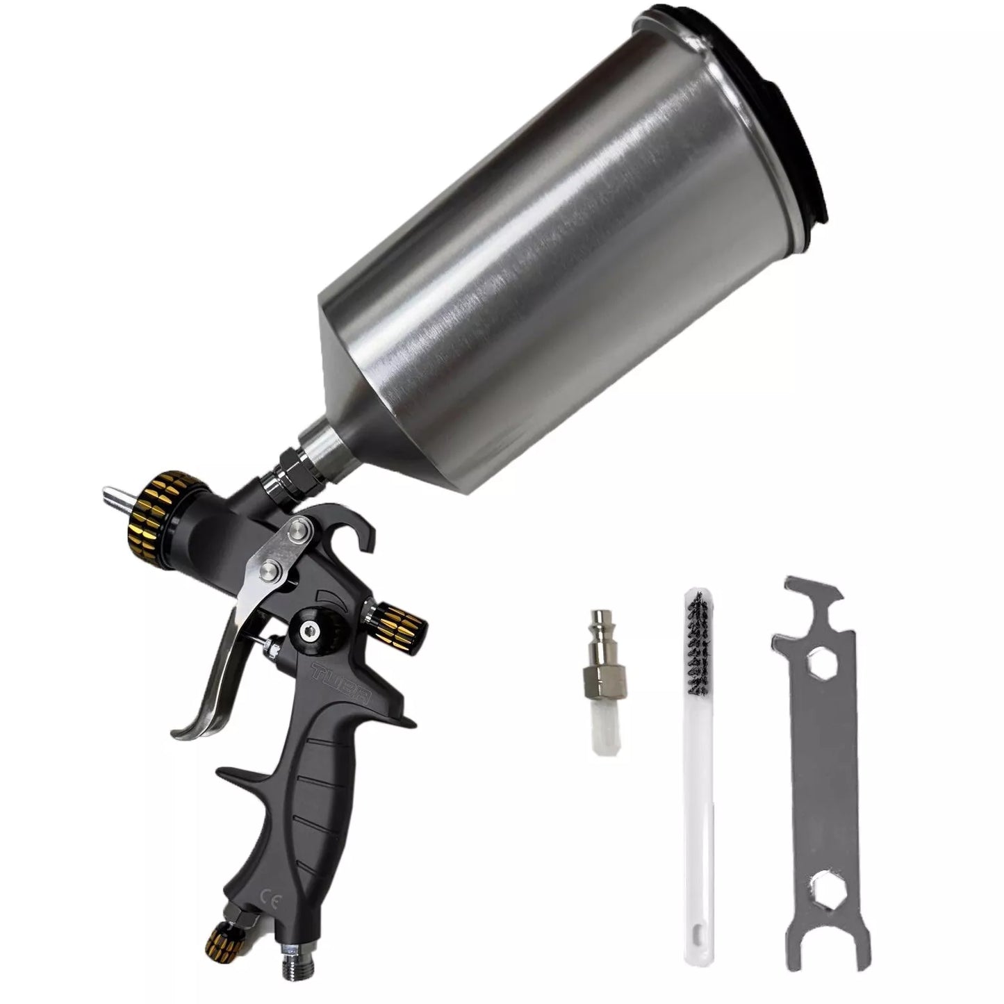 HVLP Gravity Paint Gun Sprayer